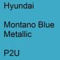 Preview: Hyundai, Montano Blue Metallic, P2U.